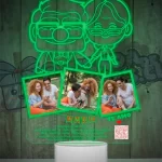 Lampara Led 3d Abuelitos Up