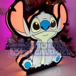 caja de luz personalizada con fotografia de famoso, cantante, anime, debujo animado, artista